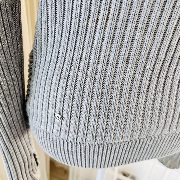 Lululemon ribbed scuba front hoodie sweater - Picture 8 of 11